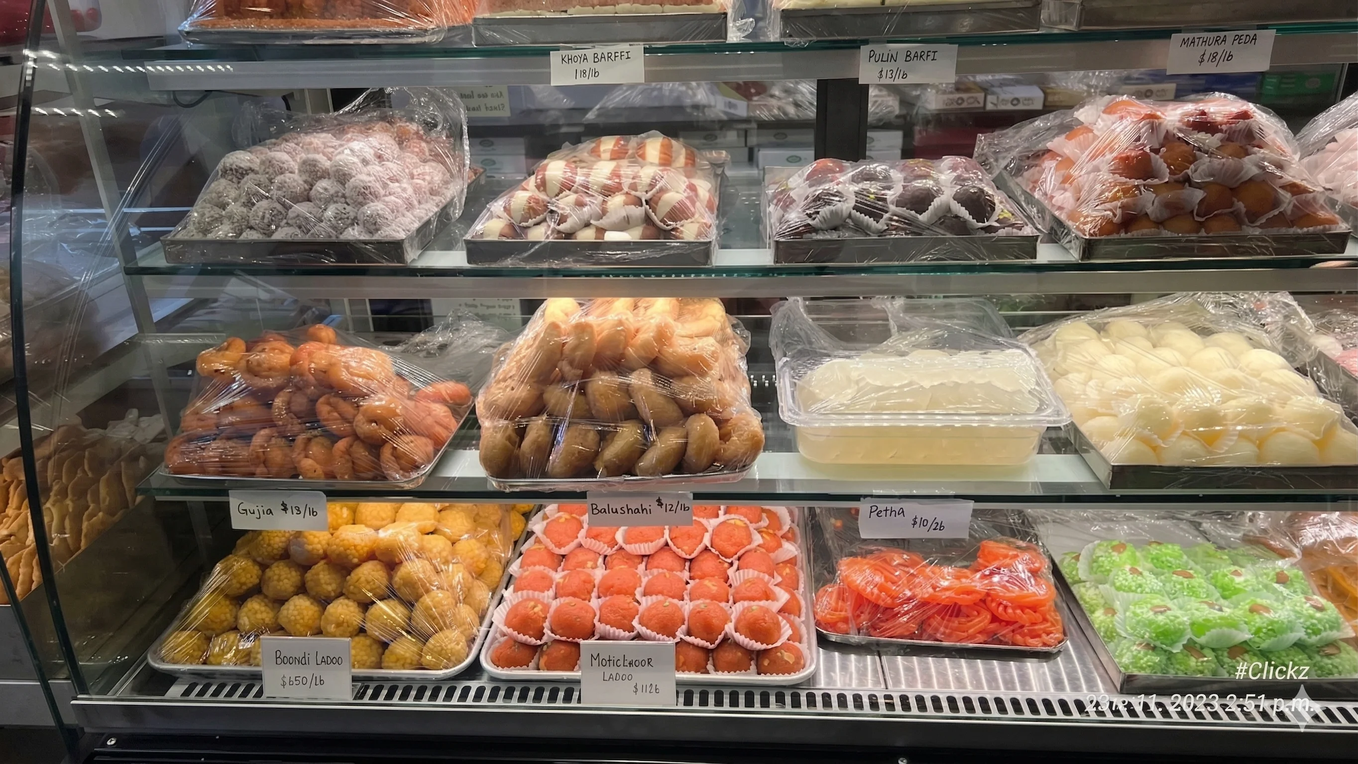 Halwa puri at Capital Sweets And Restaurant in Winnipeg
