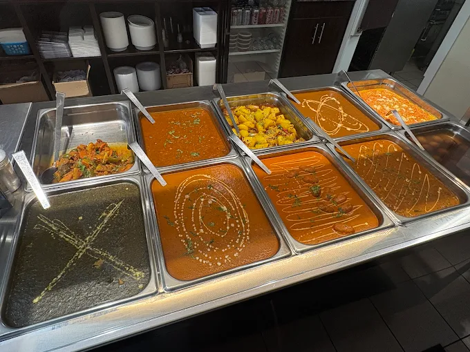 Samosa plate at Capital Sweets And Restaurant Winnipeg